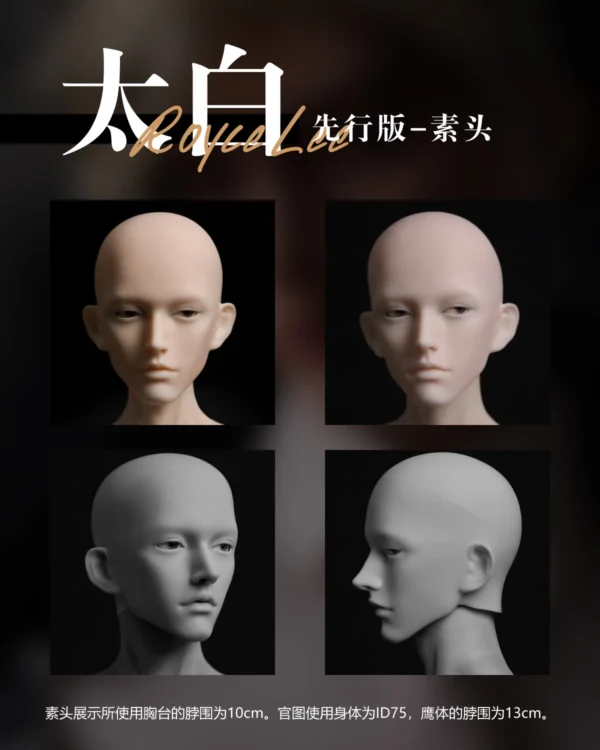 「9Z」TaiBai 70-75cm BJD Head/ Full Doll Only - Image 2