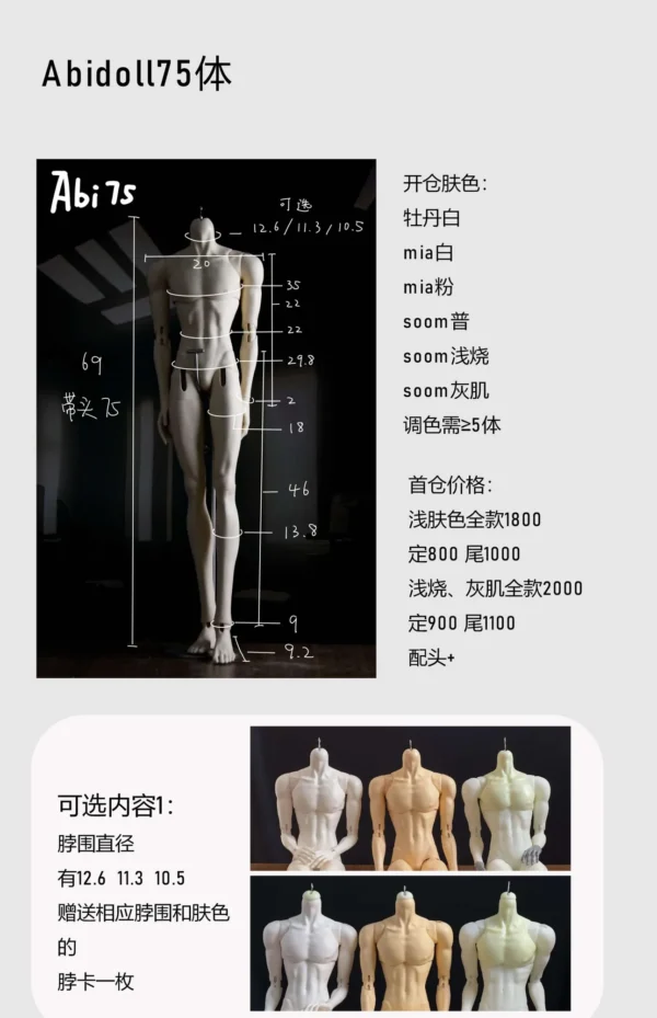 「AbiDoll」75cm BJD Doll Full Doll - Image 9