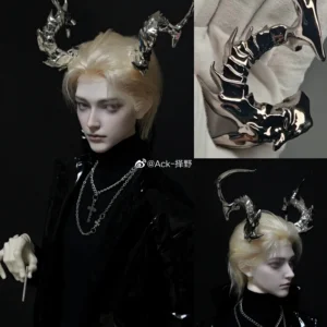 「Ack」BJD Electrogalvanization Plating Horns