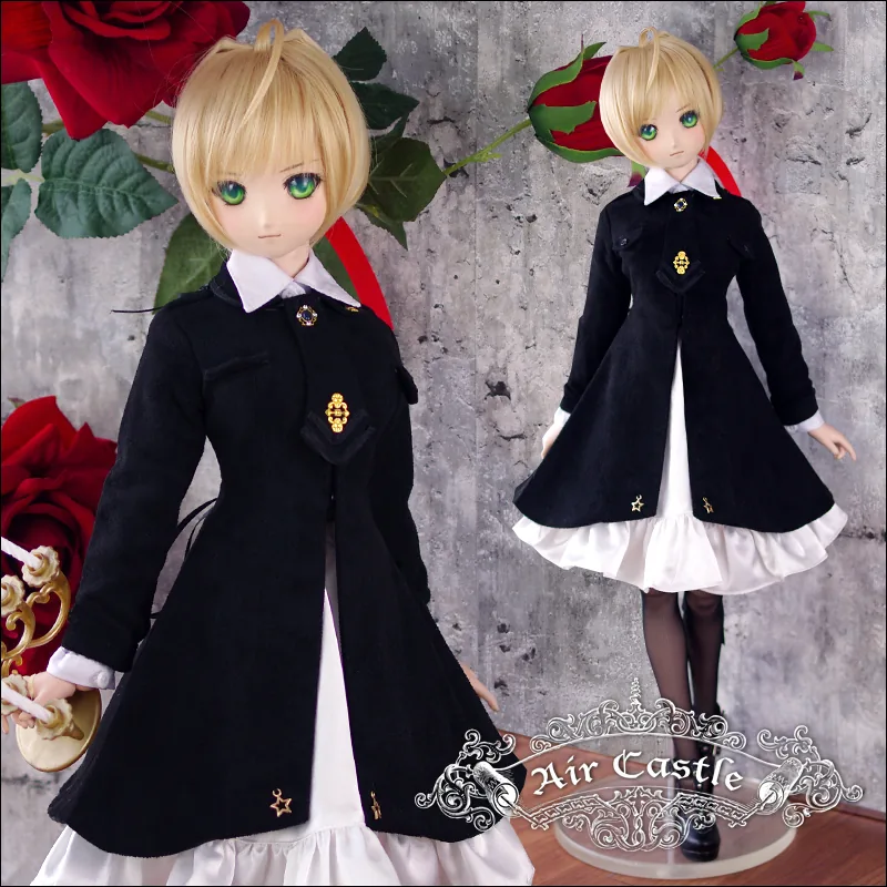 「Air Castle」Black Rose Knight (1/3/SD/SD10/SD13/DD/SDGR) Outfit ONLY