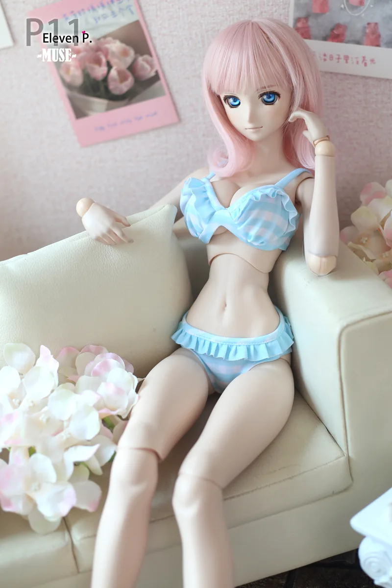 「Air Castle」Houndstooth Lace Underwear (1/3/SD/SD10/SD13/DD/SDGR) Outfit ONLY - Image 3