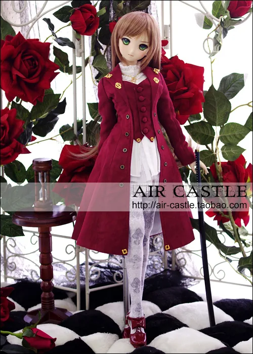 「Air Castle」Red Rose Knight (1/3/SD/SD10/SD13/DD/SDGR) Outfit ONLY