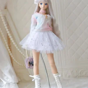 「Air Castle」Star Sweater Tutu (1/3/SD/SD10/SD13/DD/DDDY/SDGR) Outfit ONLY
