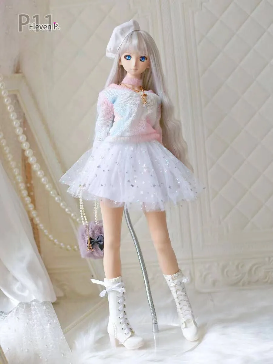 「Air Castle」Star Sweater Tutu (1/3/SD/SD10/SD13/DD/DDDY/SDGR) Outfit ONLY