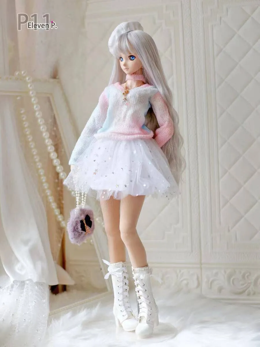 「Air Castle」Star Sweater Tutu (1/3/SD/SD10/SD13/DD/DDDY/SDGR) Outfit ONLY - Image 4