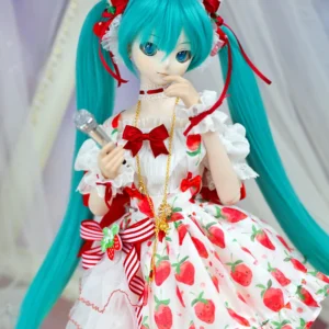 「Air Castle」Strawberry Cutton Candy (1/3/SD/SD10/SD13/DD/SDGR) Outfit ONLY