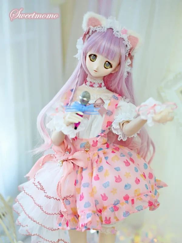 「Air Castle」Strawberry Cutton Candy (1/3/SD/SD10/SD13/DD/SDGR) Outfit ONLY - Image 3