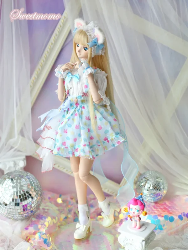 「Air Castle」Strawberry Cutton Candy (1/3/SD/SD10/SD13/DD/SDGR) Outfit ONLY - Image 5