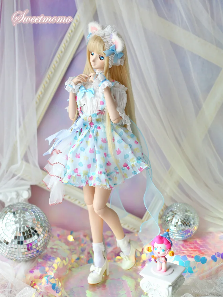 「Air Castle」Strawberry Cutton Candy (1/3/SD/SD10/SD13/DD/SDGR) Outfit ONLY - Image 5
