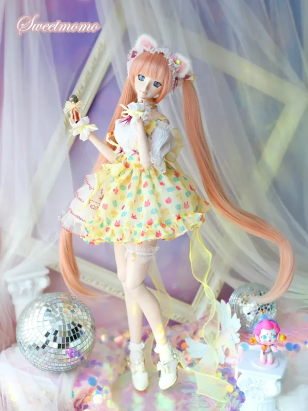 「Air Castle」Strawberry Cutton Candy (1/3/SD/SD10/SD13/DD/SDGR) Outfit ONLY - Image 7