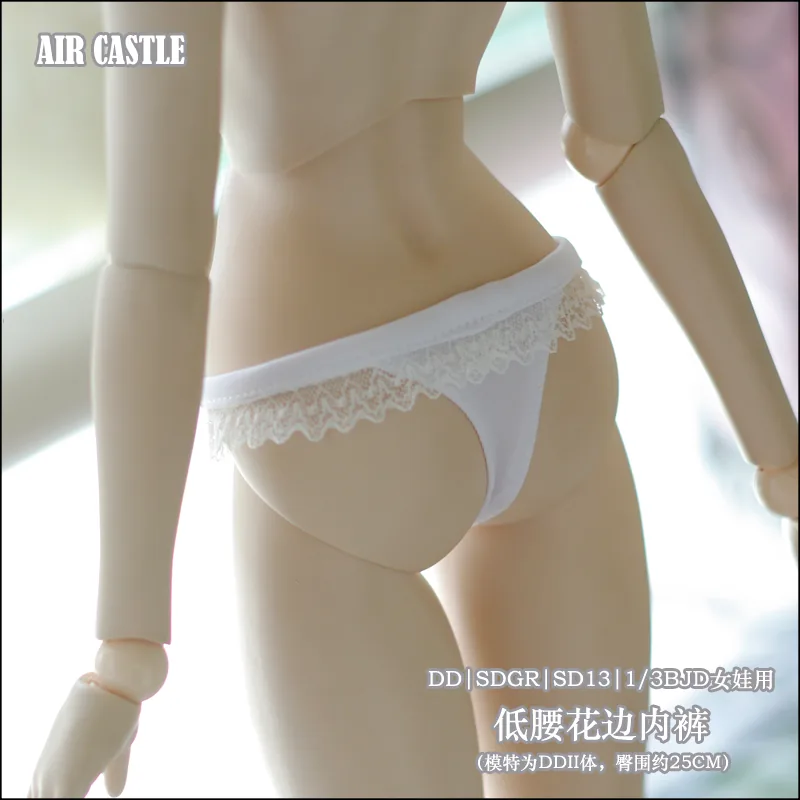 「Air Castle」White Lace Pantsu (1/3/SD/SD10/SD13/DD/SDGR) Outfit ONLY - Image 2