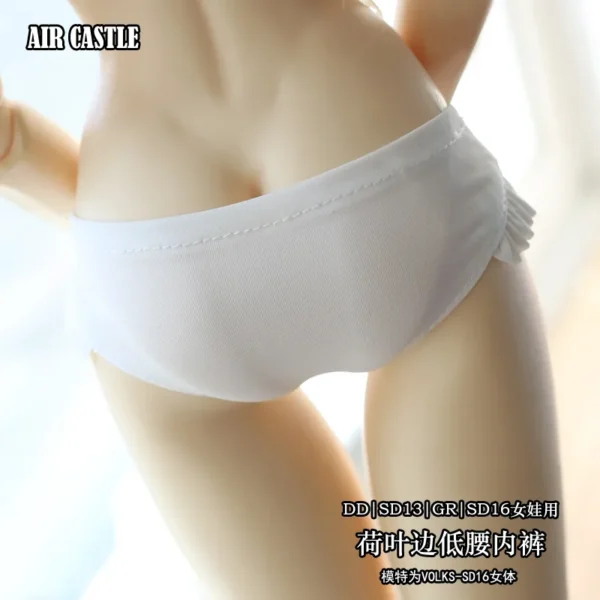 「Air Castle」White Lace Pantsu (1/3/SD/SD10/SD13/DD/SDGR) Outfit ONLY - Image 4