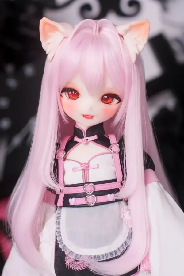 「Aki Doll」 Red Panda 1/3 BJD Doll Head Only - Image 12