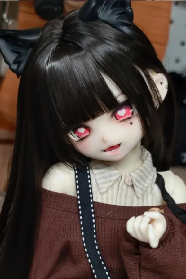 「Aki Doll」 Red Panda 1/3 BJD Doll Head Only - Image 4
