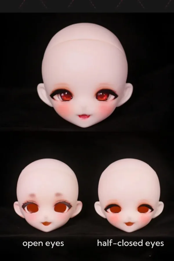 「Aki Doll」 Red Panda 1/3 BJD Doll Head Only - Image 6
