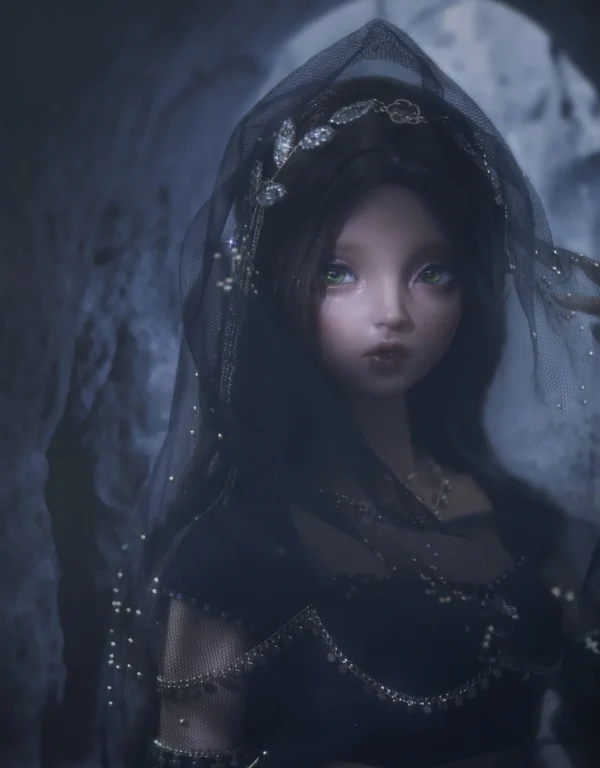 「Angell Studio」Caroline BJD Doll (1/3) - Image 4