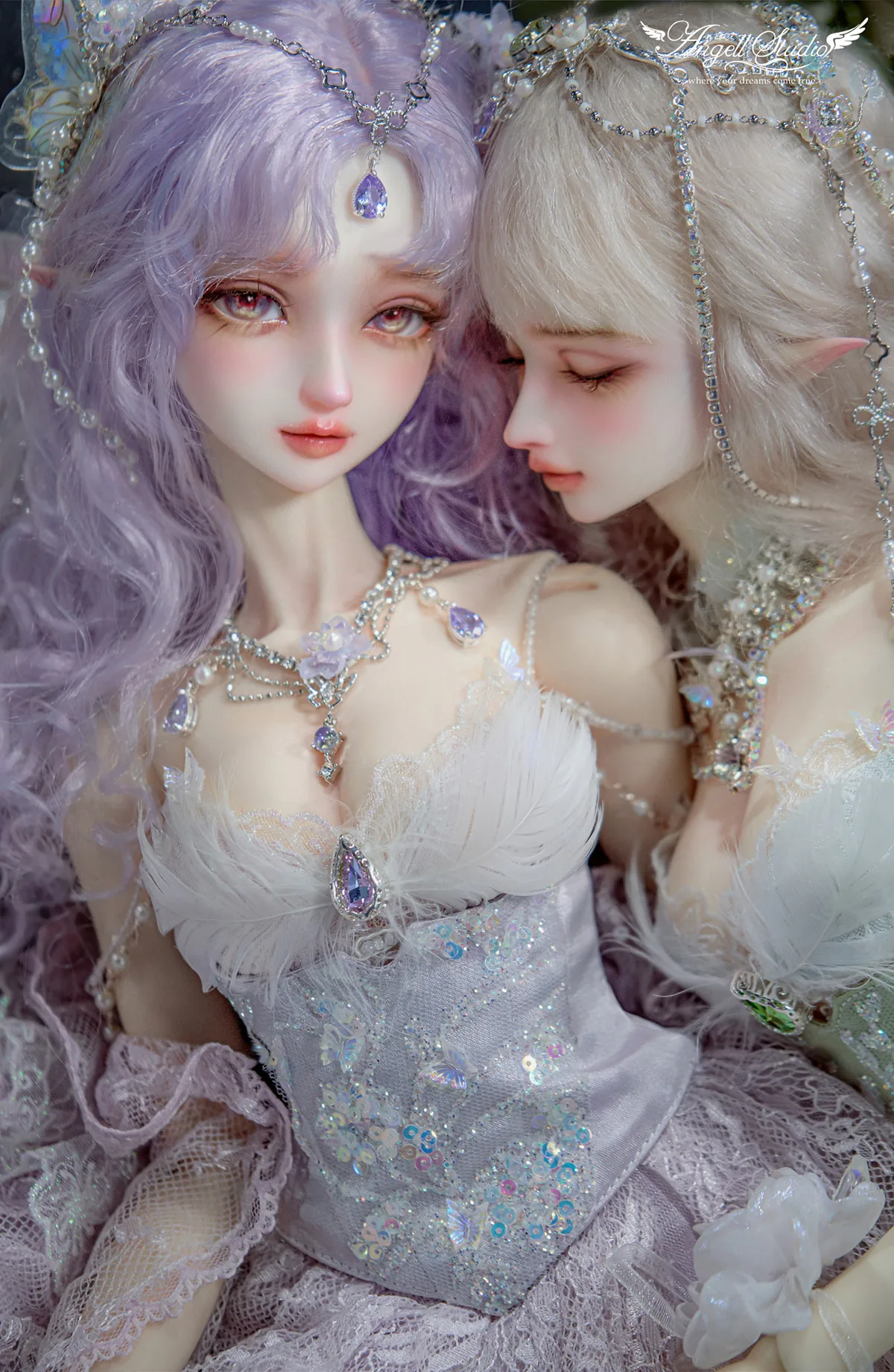 「Angell Studio」Cloudia (Close Eyes) BJD Doll Only (1/3) - Image 10