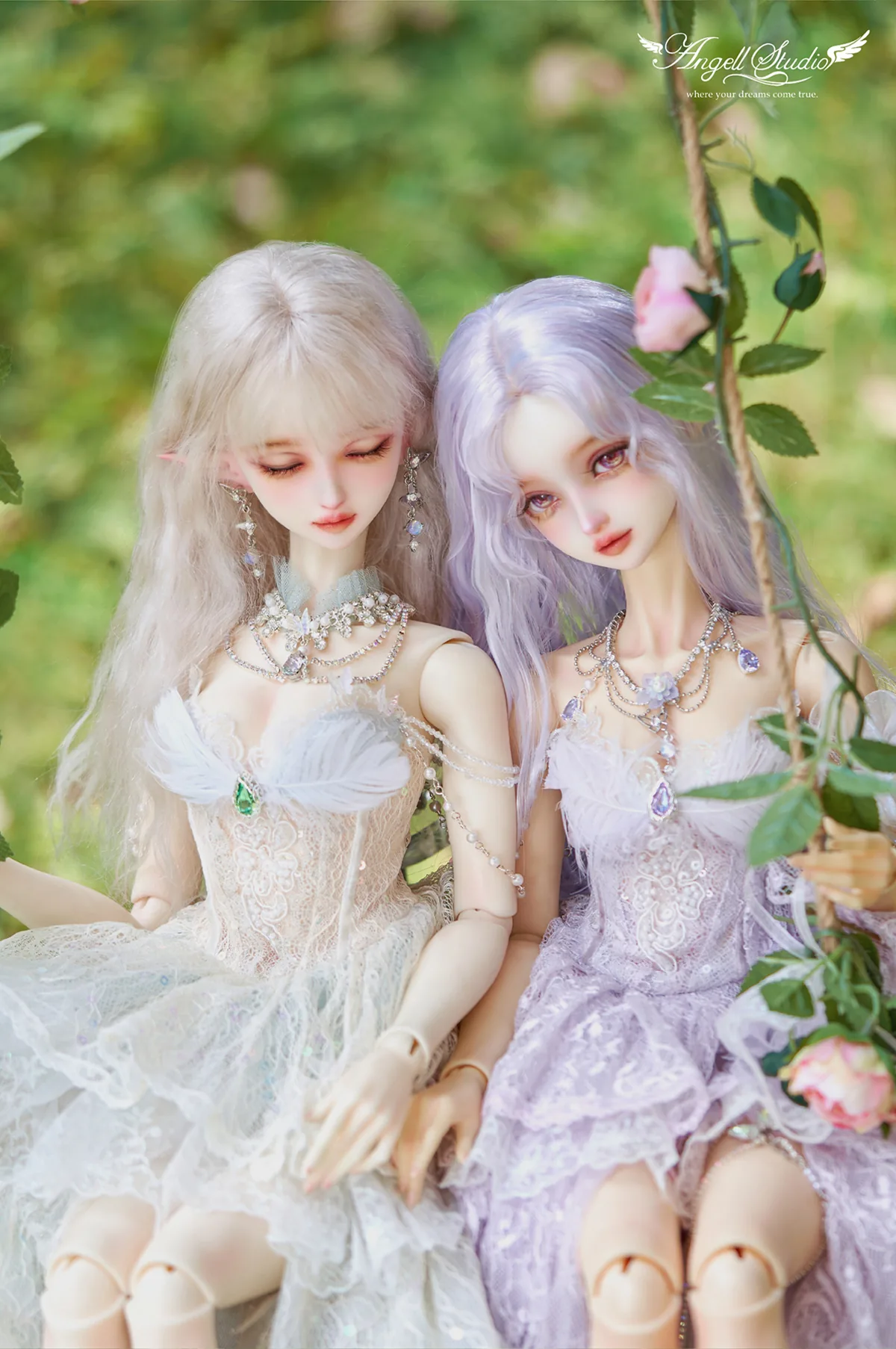 「Angell Studio」Cloudia (Close Eyes) BJD Doll Only (1/3) - Image 15