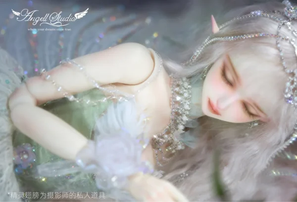 「Angell Studio」Cloudia (Close Eyes) BJD Doll Only (1/3) - Image 5