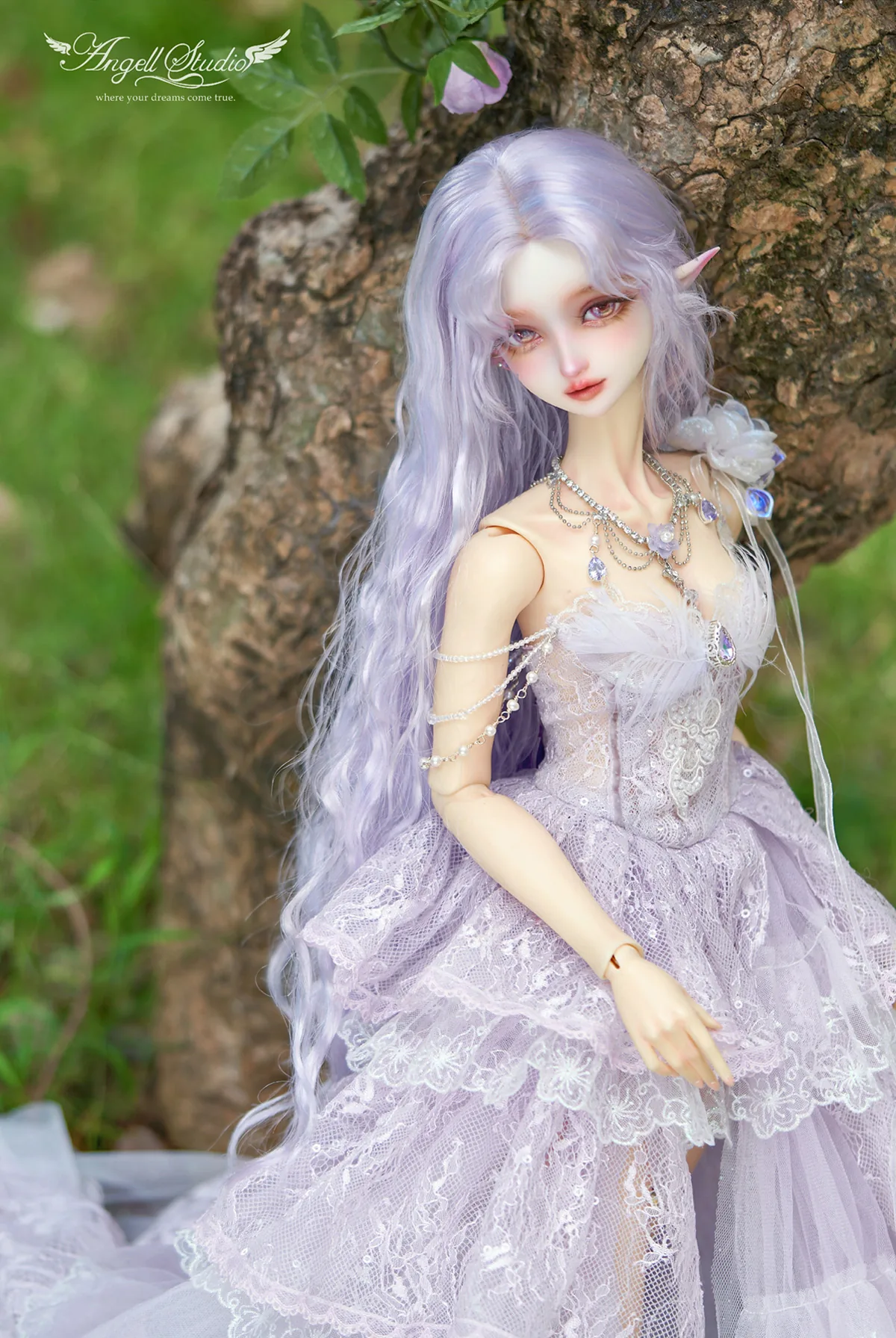 「Angell Studio」Cloudia (Open Eyes) BJD Doll Only (1/3) - Image 14