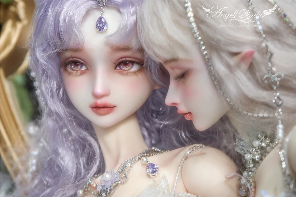 「Angell Studio」Cloudia (Open Eyes) BJD Doll Only (1/3) - Image 3