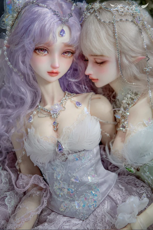 「Angell Studio」Cloudia (Open Eyes) BJD Doll Only (1/3) - Image 4