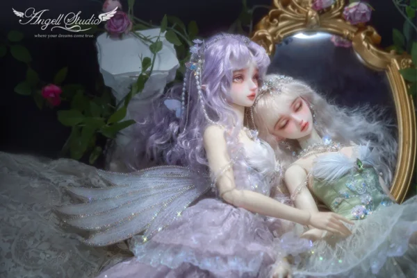 「Angell Studio」Cloudia (Open Eyes) BJD Doll Only (1/3) - Image 5