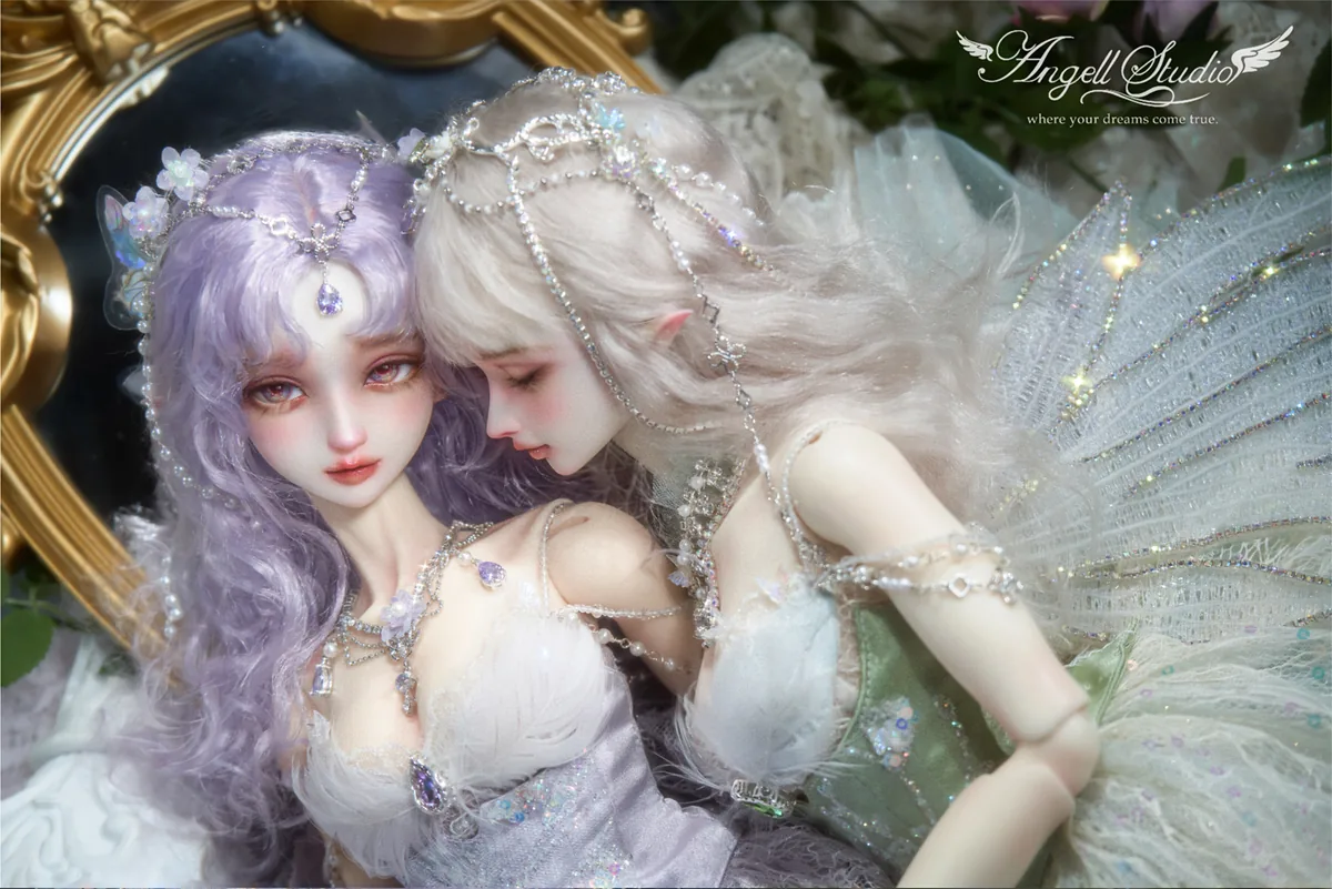 「Angell Studio」Cloudia (Open Eyes) BJD Doll Only (1/3) - Image 6