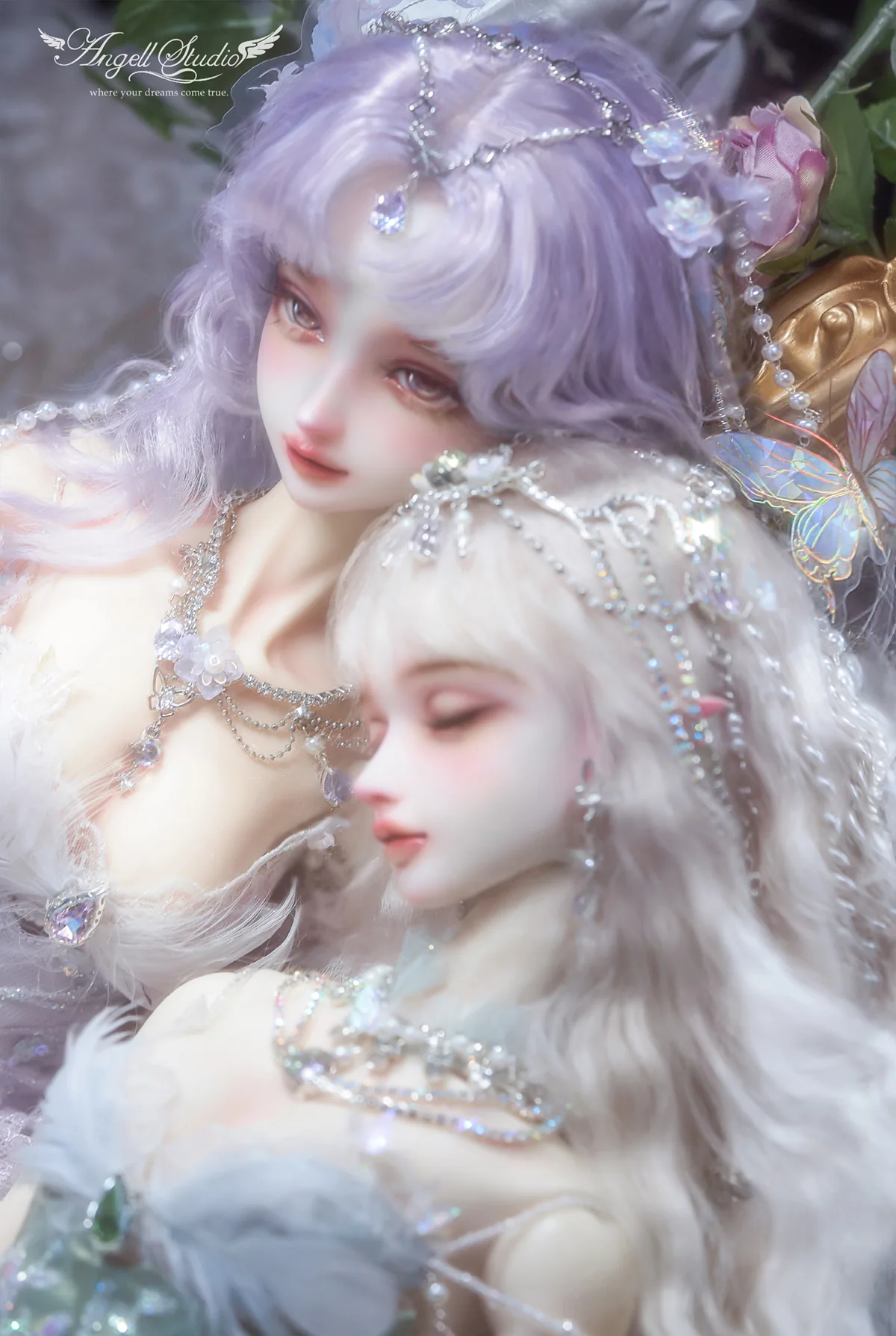 「Angell Studio」Cloudia (Open Eyes) BJD Doll Only (1/3) - Image 7