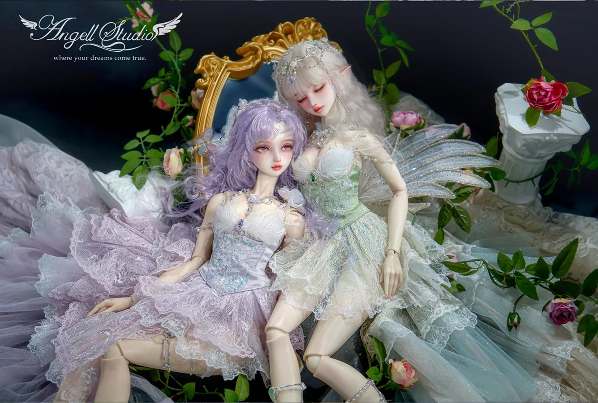 「Angell Studio」Cloudia (Open Eyes) BJD Doll Only (1/3) - Image 9