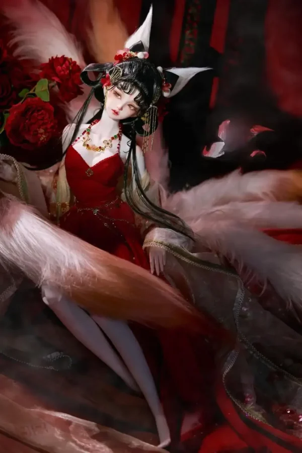 「Angell Studio 」Demon Fox Hua Yin 1/3 BJD Doll - Image 2