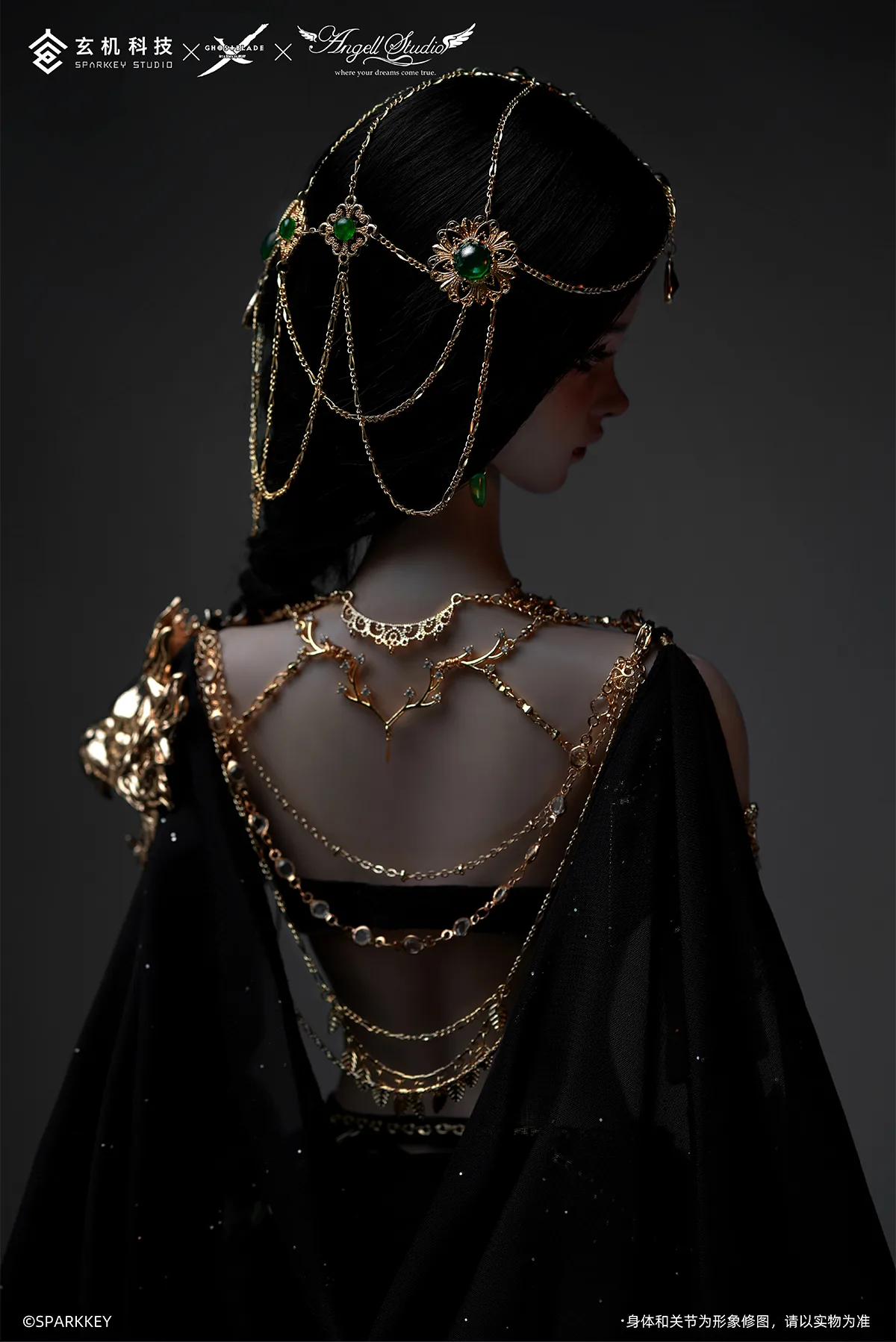 「Angell Studio」《GhostBlade》 AEOLIAN (FULL SET) BJD Doll Only (1/3) - Image 13
