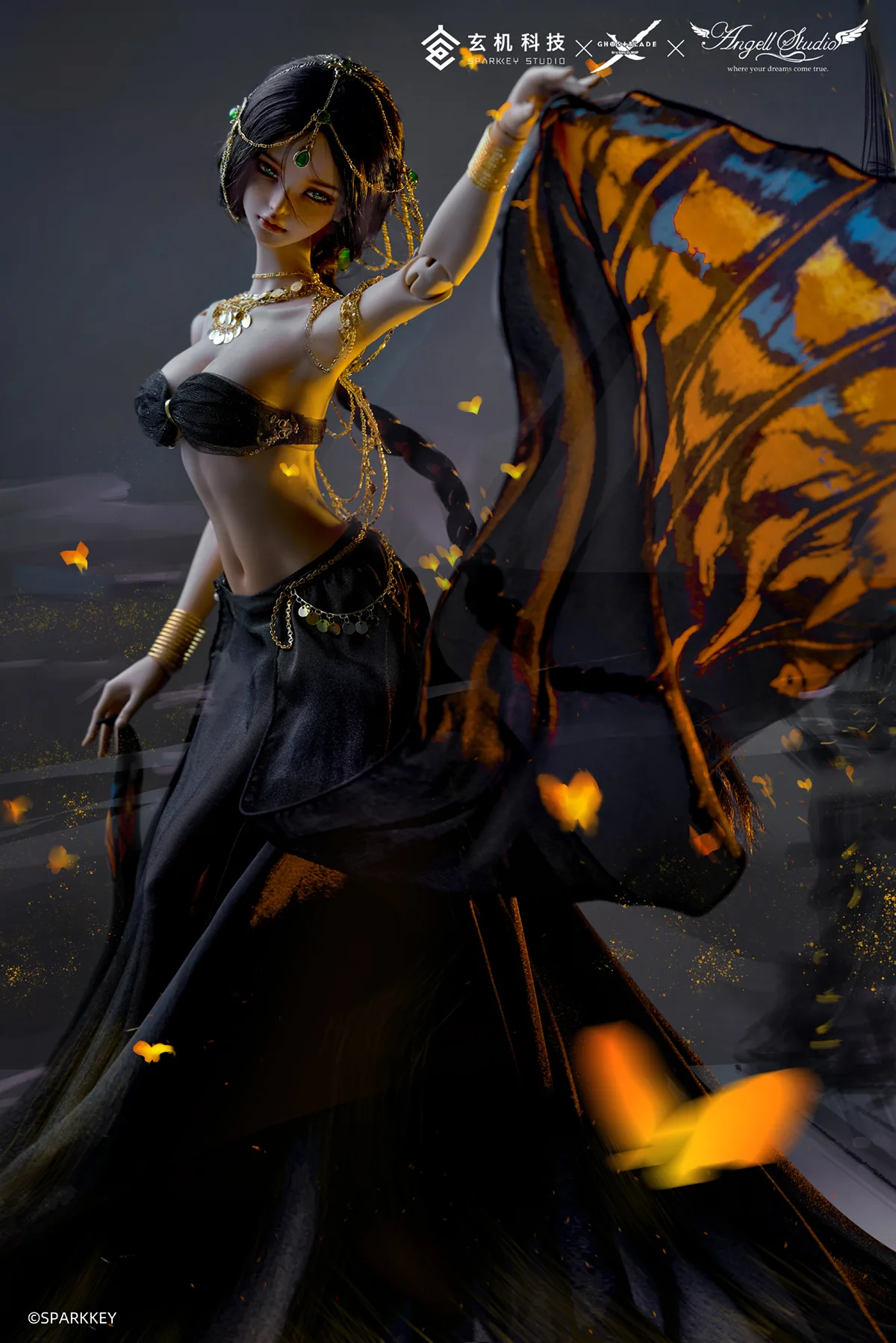 「Angell Studio」《GhostBlade》 AEOLIAN (FULL SET) BJD Doll Only (1/3) - Image 14