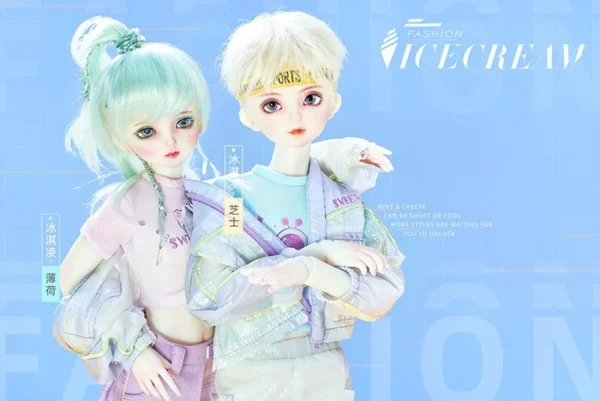 「Angell Studio」Ice cream (Male) BJD Boy Doll (1/4) - Image 4