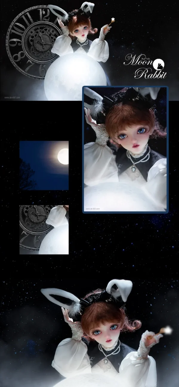 「Angell Studio」Moon Rabbit - Yue Tu BJD Doll (1/3) - Image 13