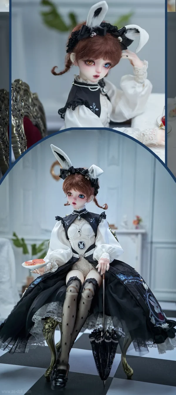 「Angell Studio」Moon Rabbit - Yue Tu BJD Doll (1/3) - Image 9
