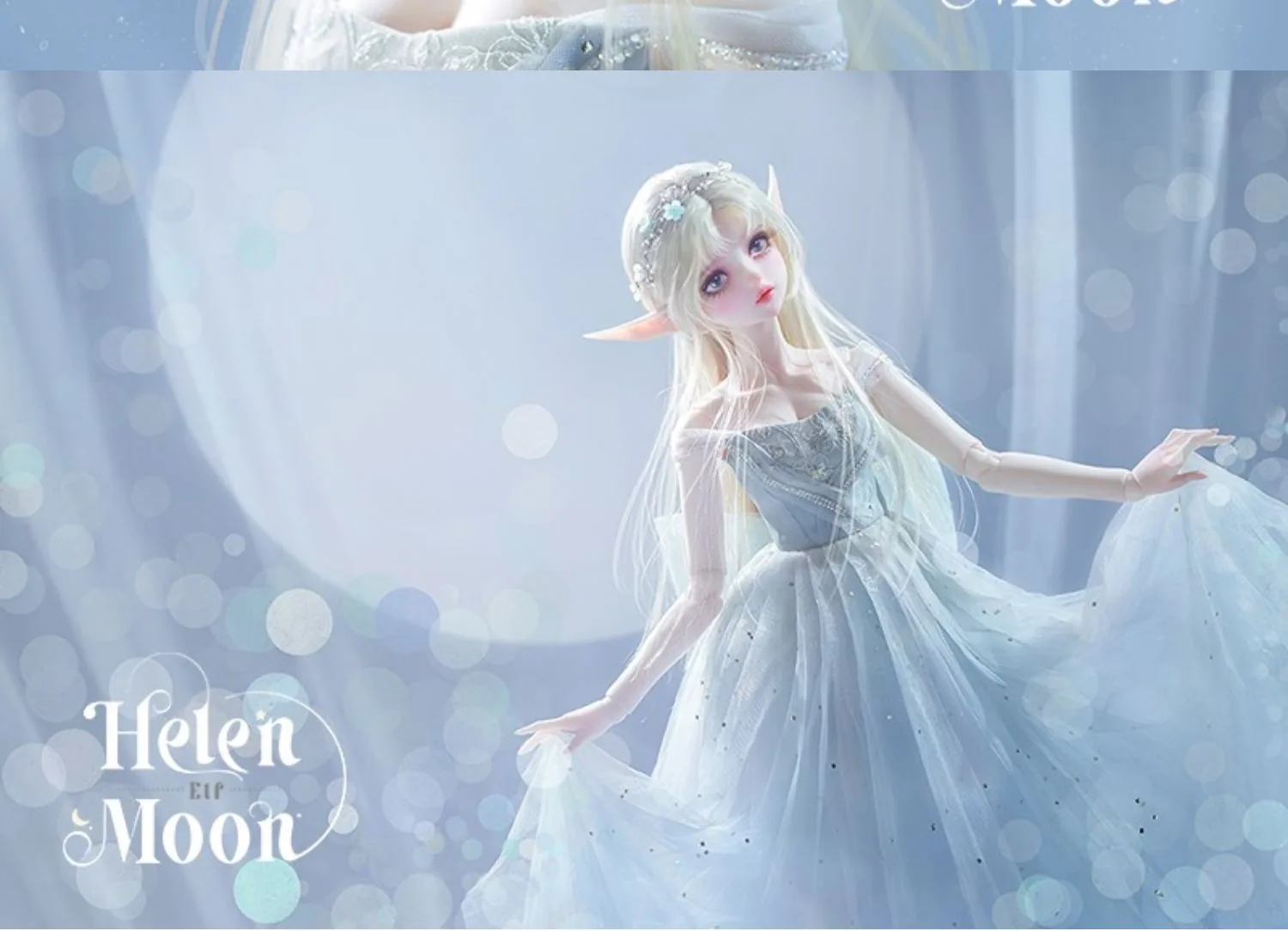 「Angell Studio」Of Crescent/Night Elf BJD Doll (1/3) - Image 6