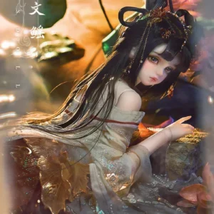 「Angell Studio」【READY STOCK FULL SET】Gold Mermaid BJD Doll Only (1/3)