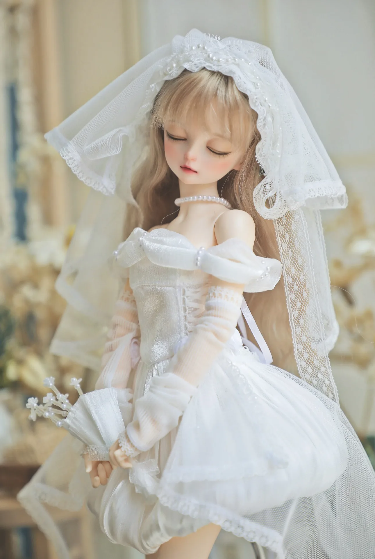 「AugustDreams」Moon Rose (MSD/ MDD/ Chubby) BJD Outfit Only