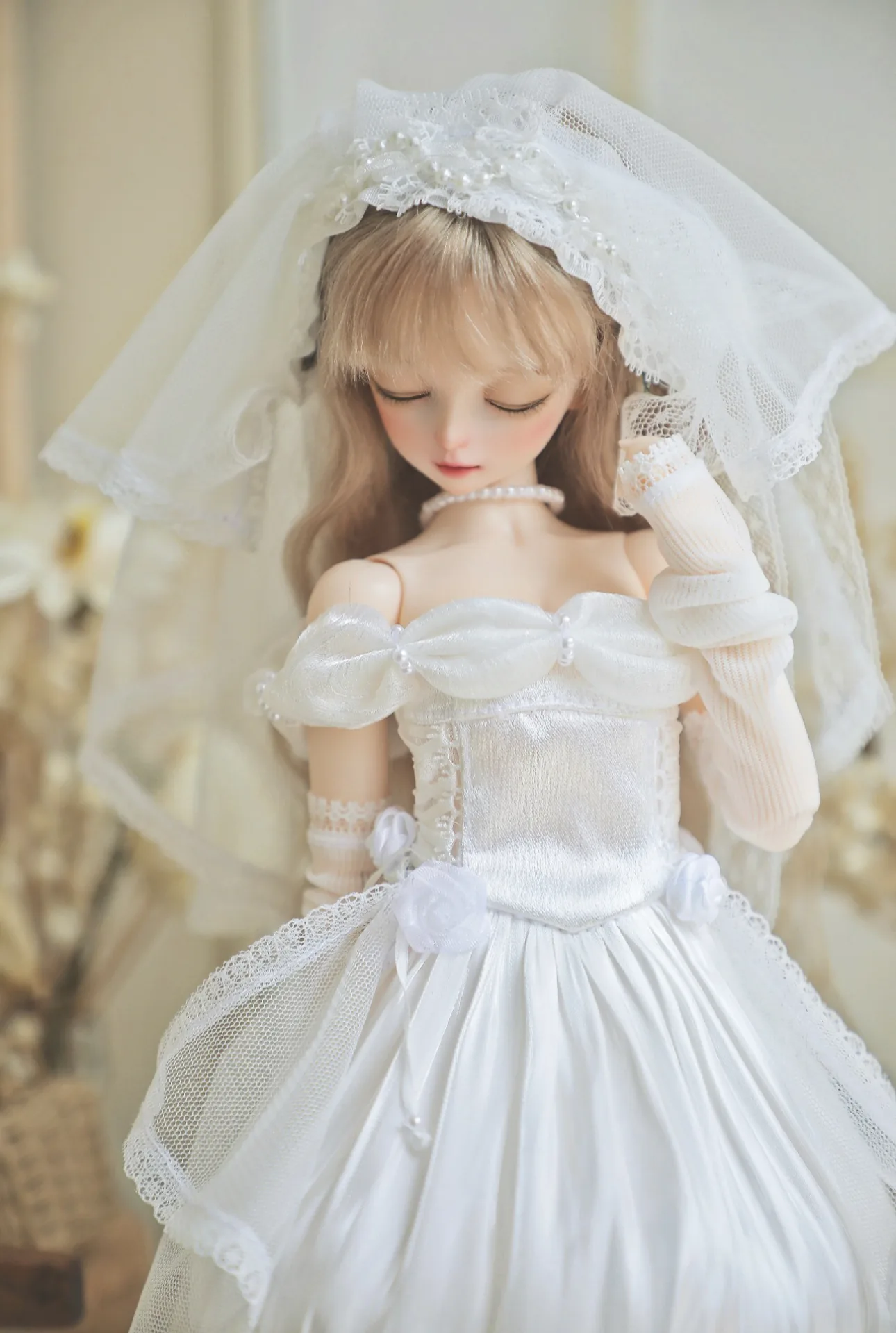 「AugustDreams」Moon Rose (MSD/ MDD/ Chubby) BJD Outfit Only - Image 2