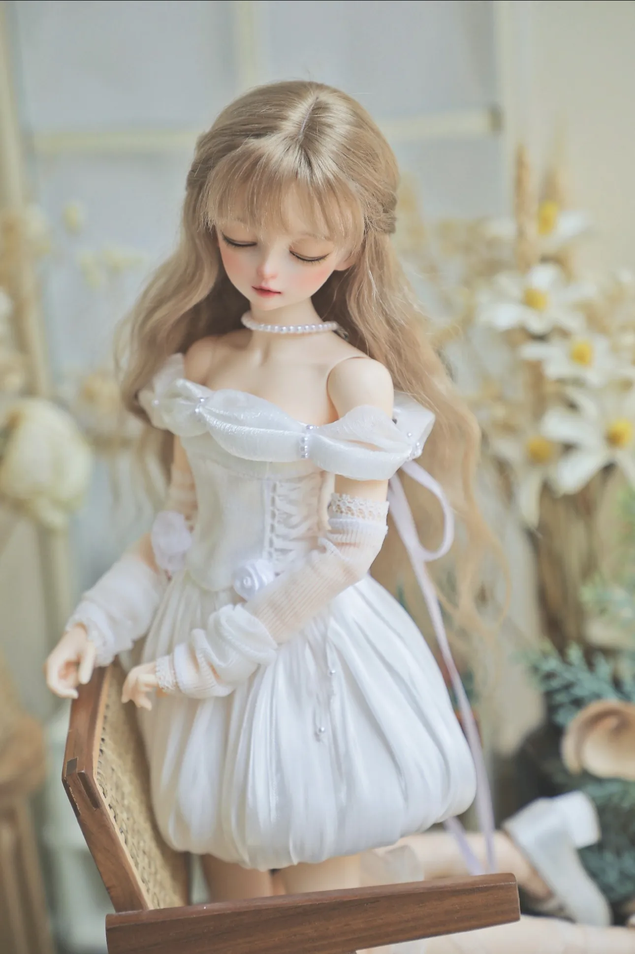 「AugustDreams」Moon Rose (MSD/ MDD/ Chubby) BJD Outfit Only - Image 6