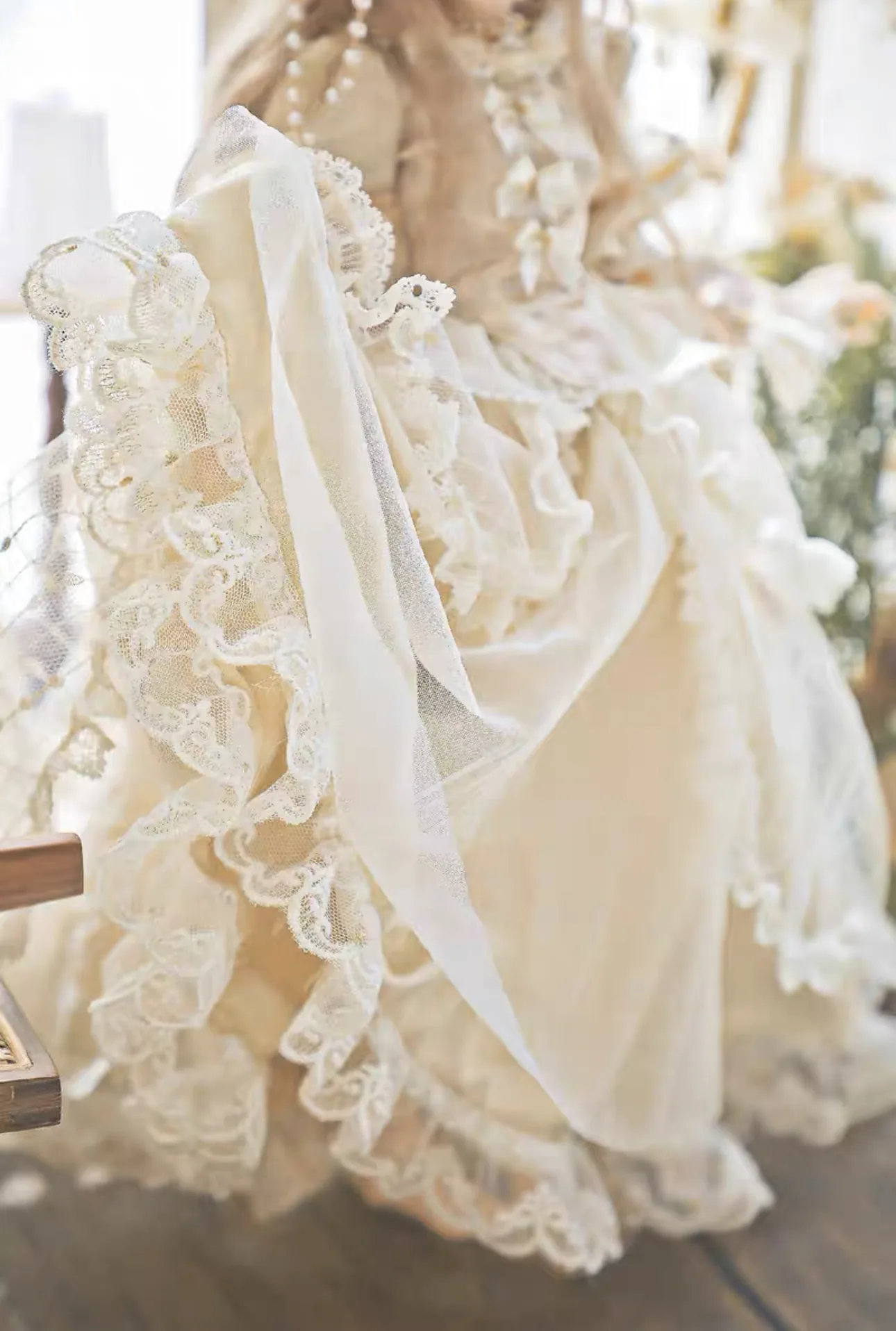 「AugustDreams」White Dreams (MSD/ MDD/ Chubby) BJD Outfit Only - Image 7