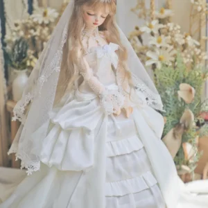 「AugustDreams」White Oath (MSD/ MDD/ Chubby) BJD Outfit Only