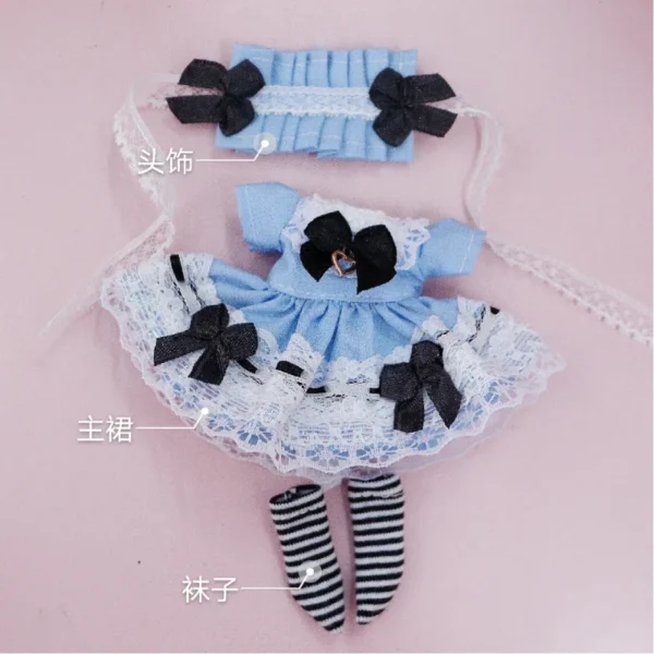 「Bangkrup Girl」Alice (OB11/Molly) BJD Outfit - Image 2