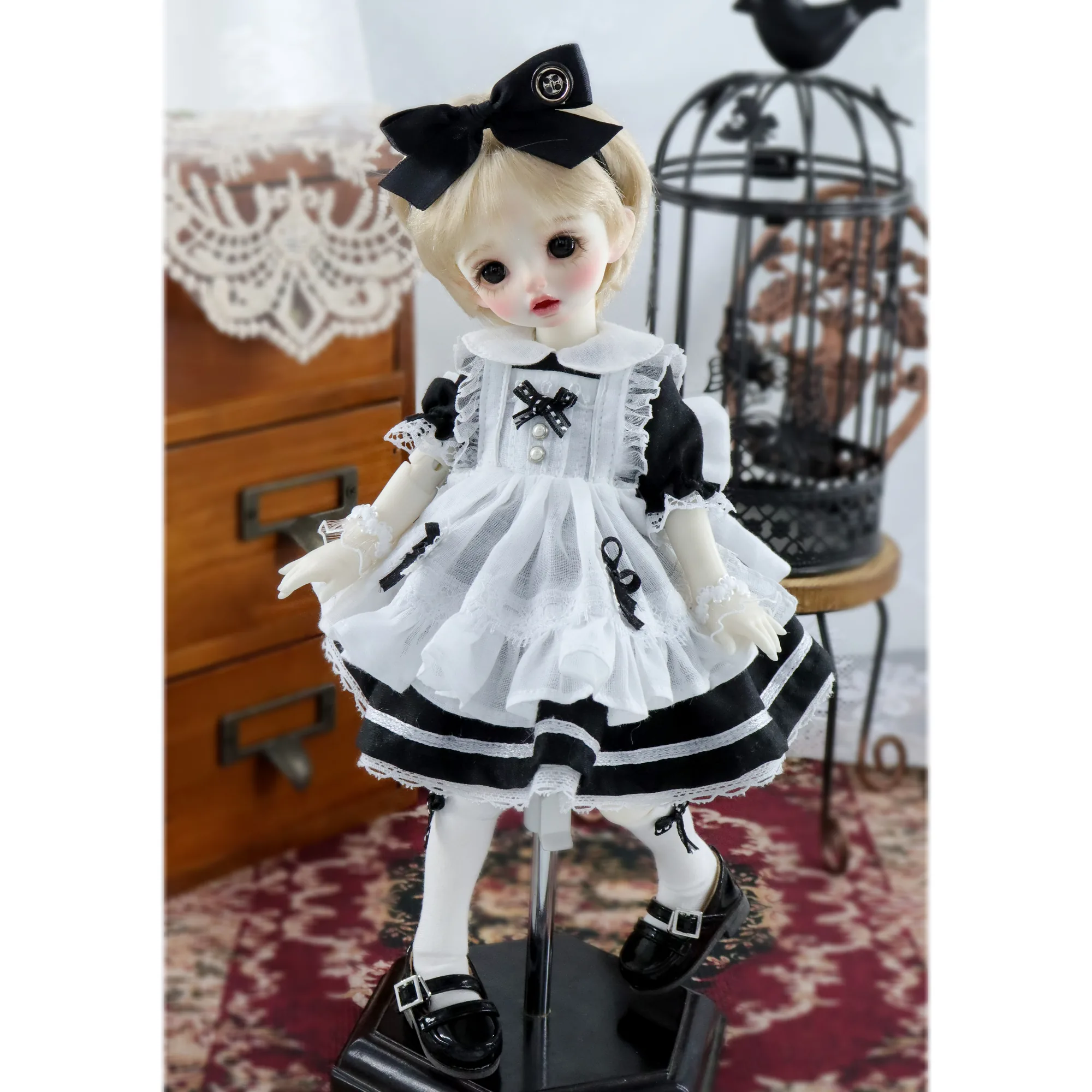 「Bangkrup Girl」Maid (YOSD l 1/6) BJD Outfit - Image 2