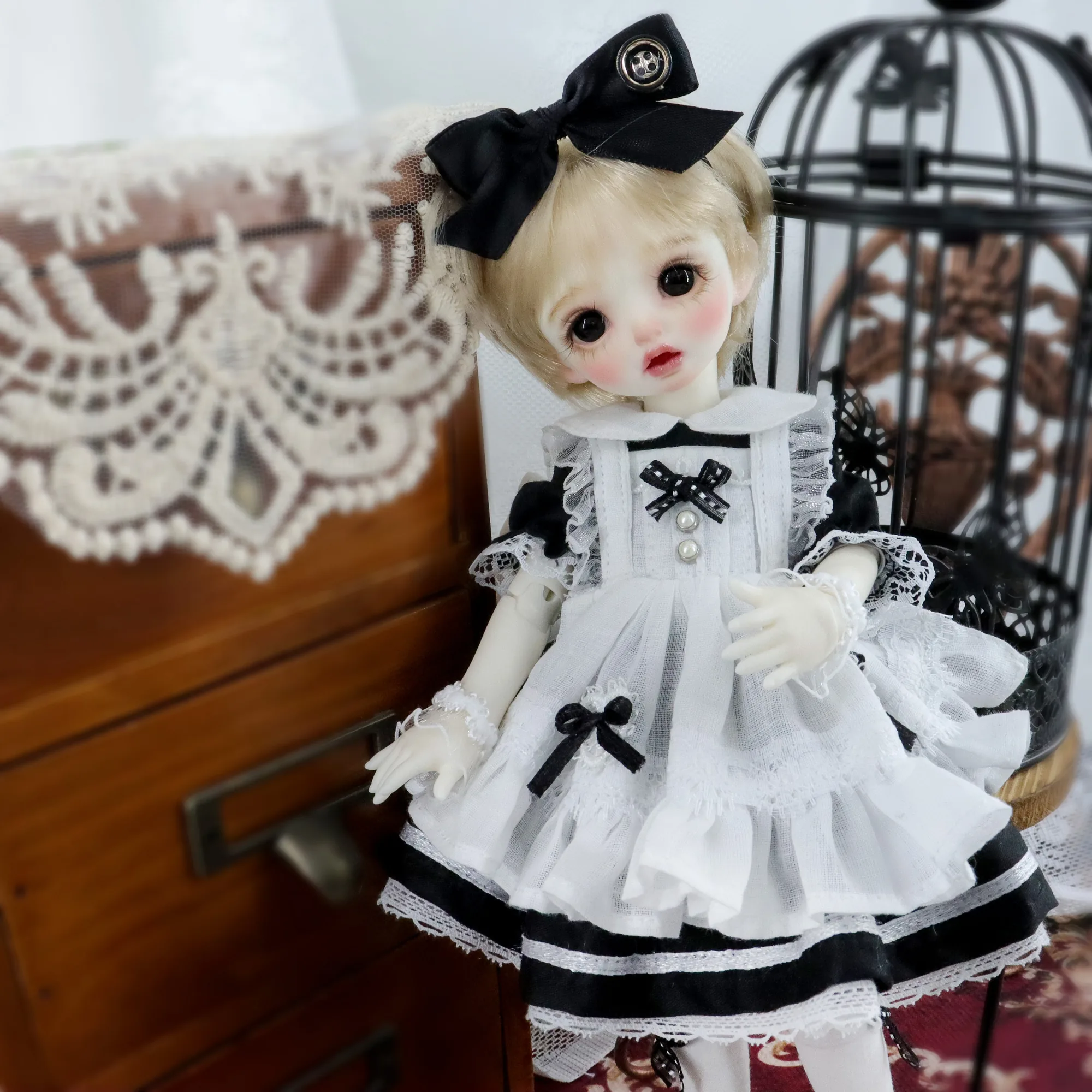 「Bangkrup Girl」Maid (YOSD l 1/6) BJD Outfit - Image 3