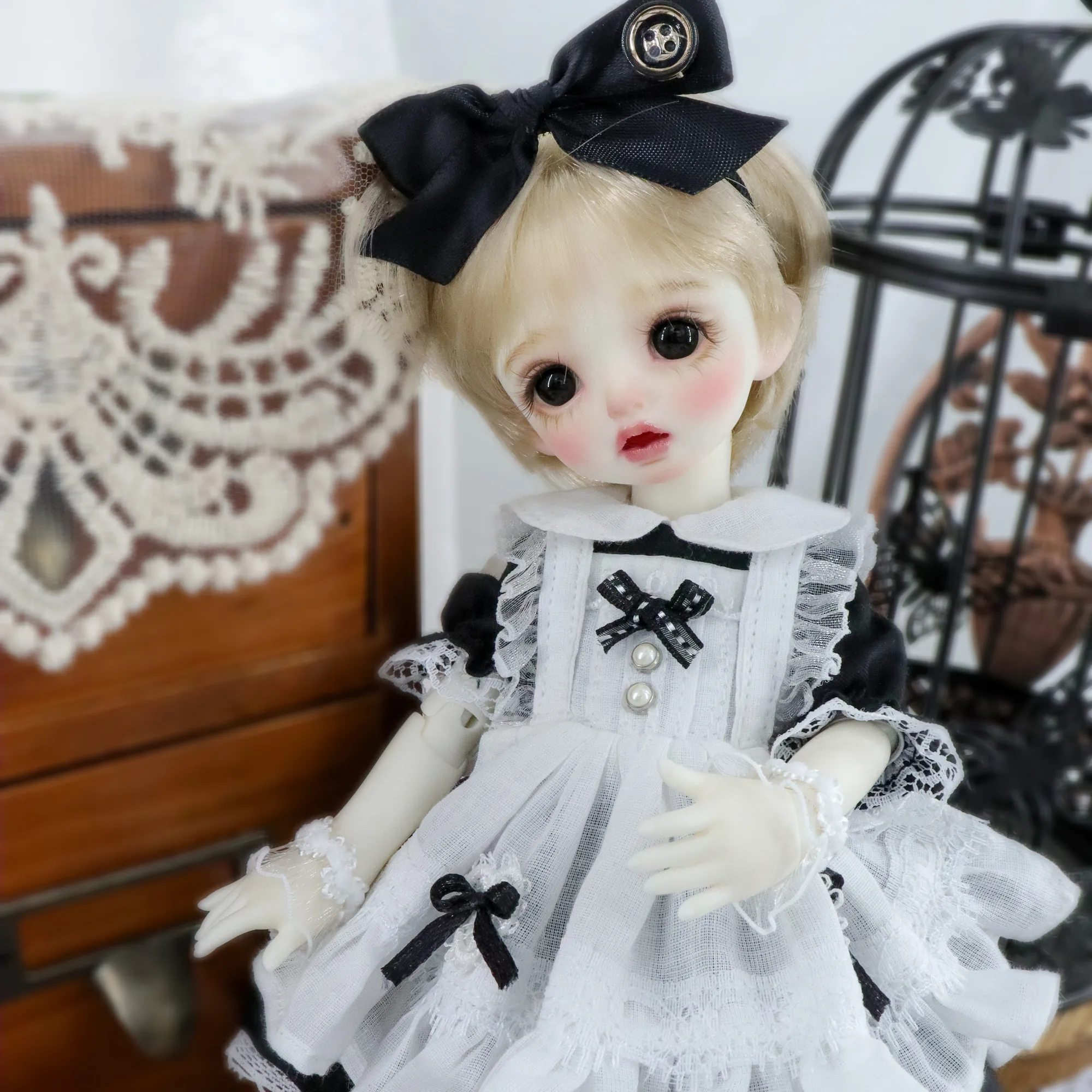 「Bangkrup Girl」Maid (YOSD l 1/6) BJD Outfit - Image 5