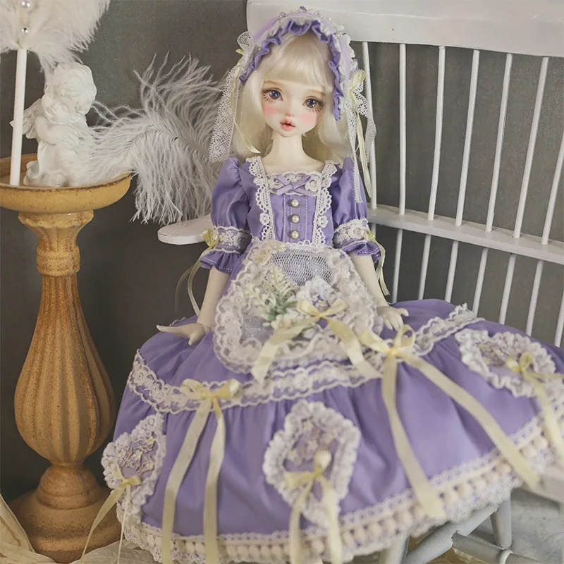 「Bangkrup Girl」Morning Mist Lilac BJD Outfit Only (YOSD l 1/6) - Image 2