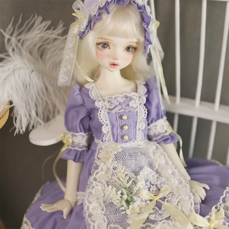 「Bangkrup Girl」Morning Mist Lilac BJD Outfit Only (YOSD l 1/6) - Image 5