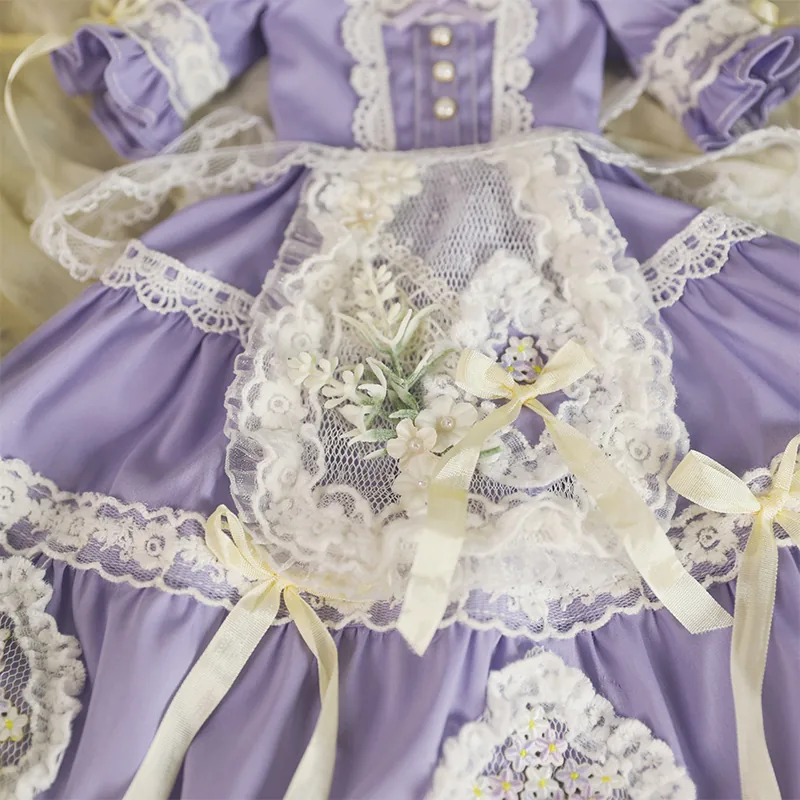 「Bangkrup Girl」Morning Mist Lilac BJD Outfit Only (YOSD l 1/6) - Image 6